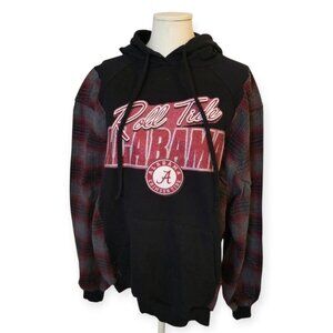 Upcycled Alabama Roll Tide hoodie size large 2 6